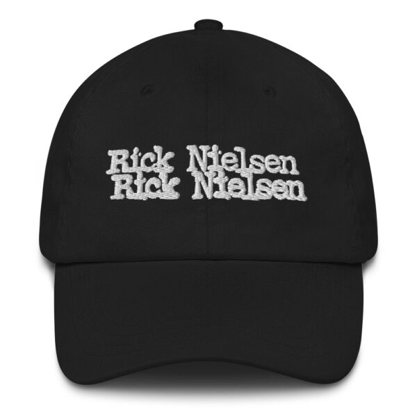 Rick Nielsen White Logo Dad hat