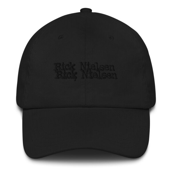 Rick Nielsen Black Logo Dad hat