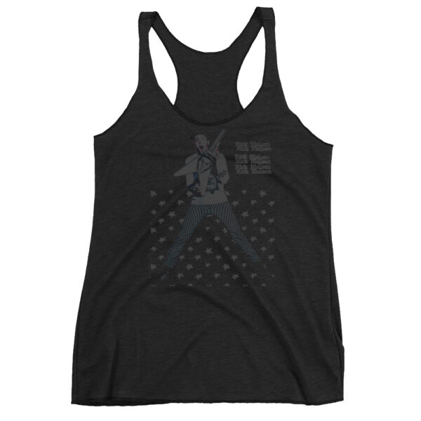 Rick Nielsen Flying V Women's Racerback Tank