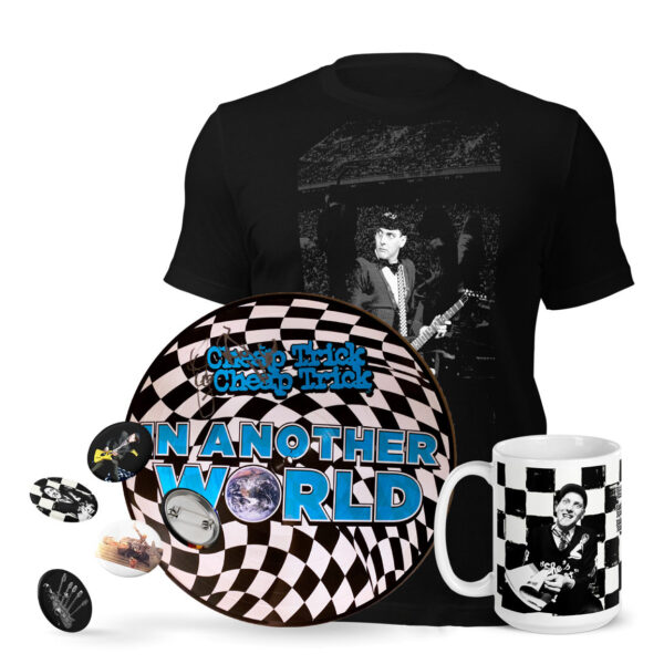 Rick Nielsen Autographed Cheap Trick In Another World Picture Vinyl Bundle