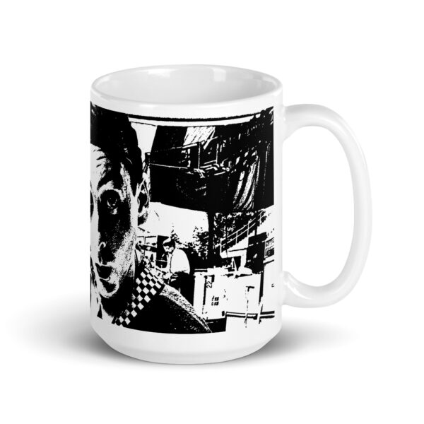 Rick Nielsen Late ’70s Live White 15 oz Coffee Mug – Cheap Trick Guitarist