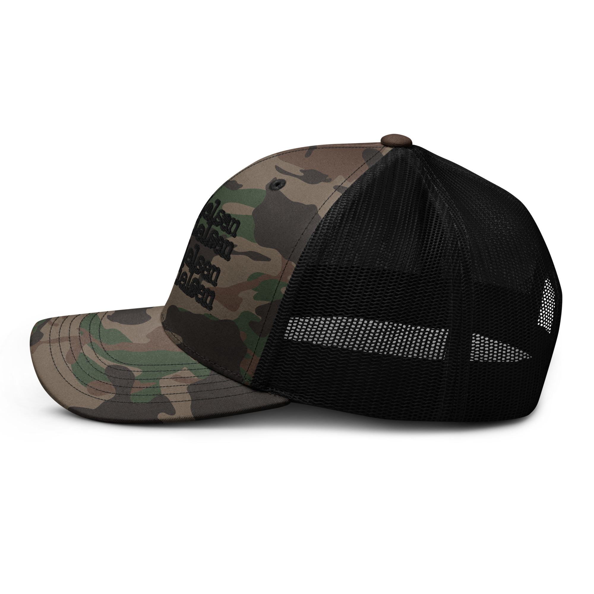 Rick Nielsen Logo Camouflage trucker hat - Image 3