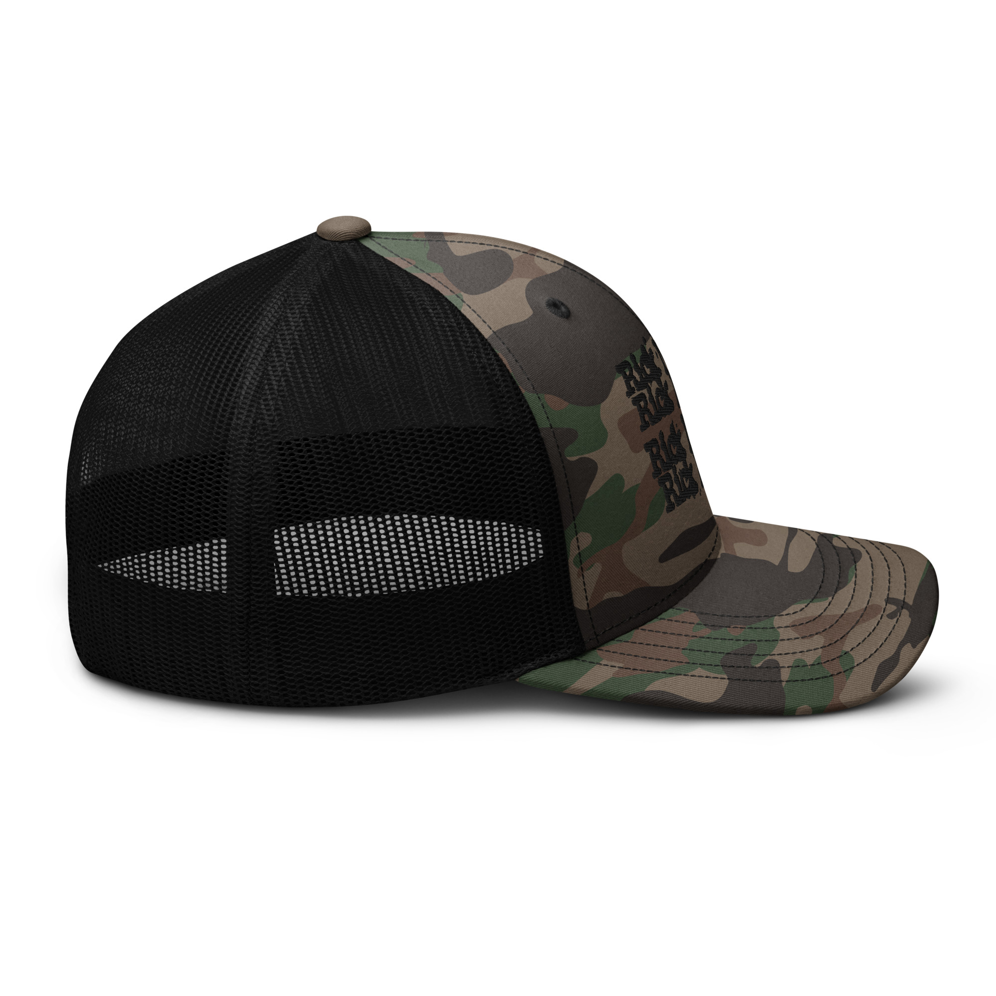 Rick Nielsen Logo Camouflage trucker hat - Image 5