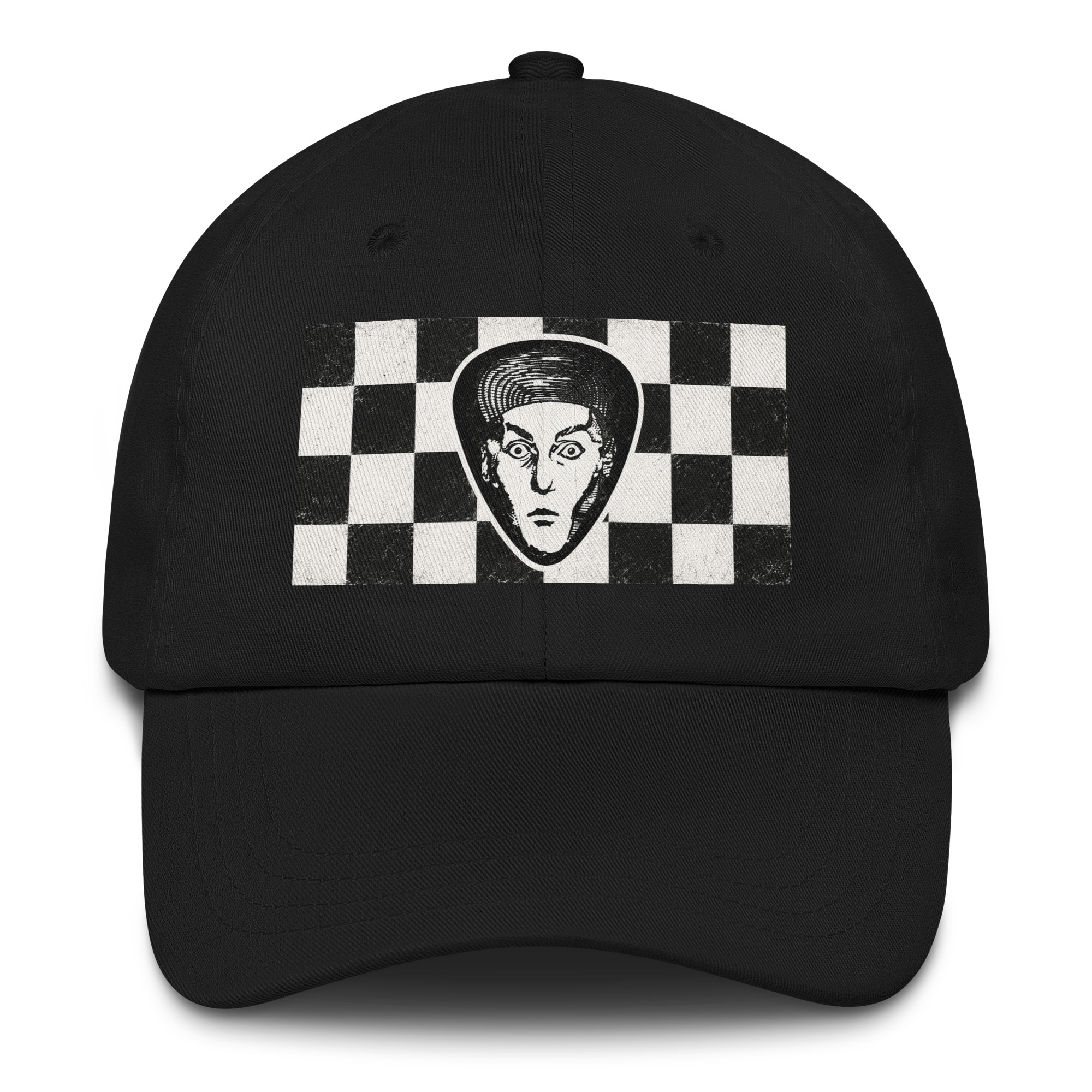 Rick Nielsen Checkerboard Face Dad Hat