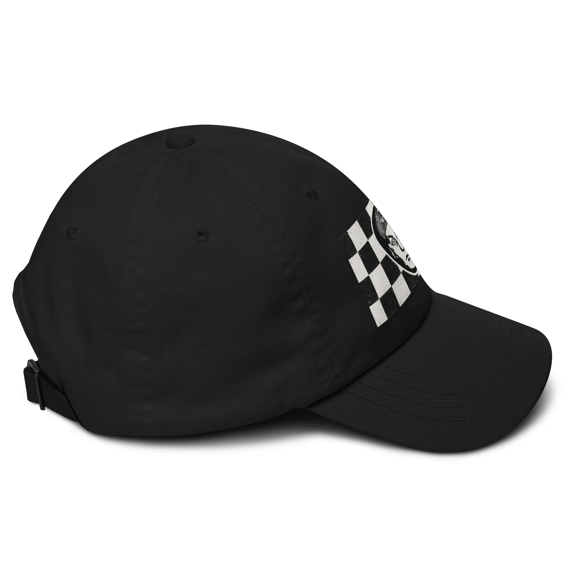 Rick Nielsen Checkerboard Face Dad Hat - Image 4