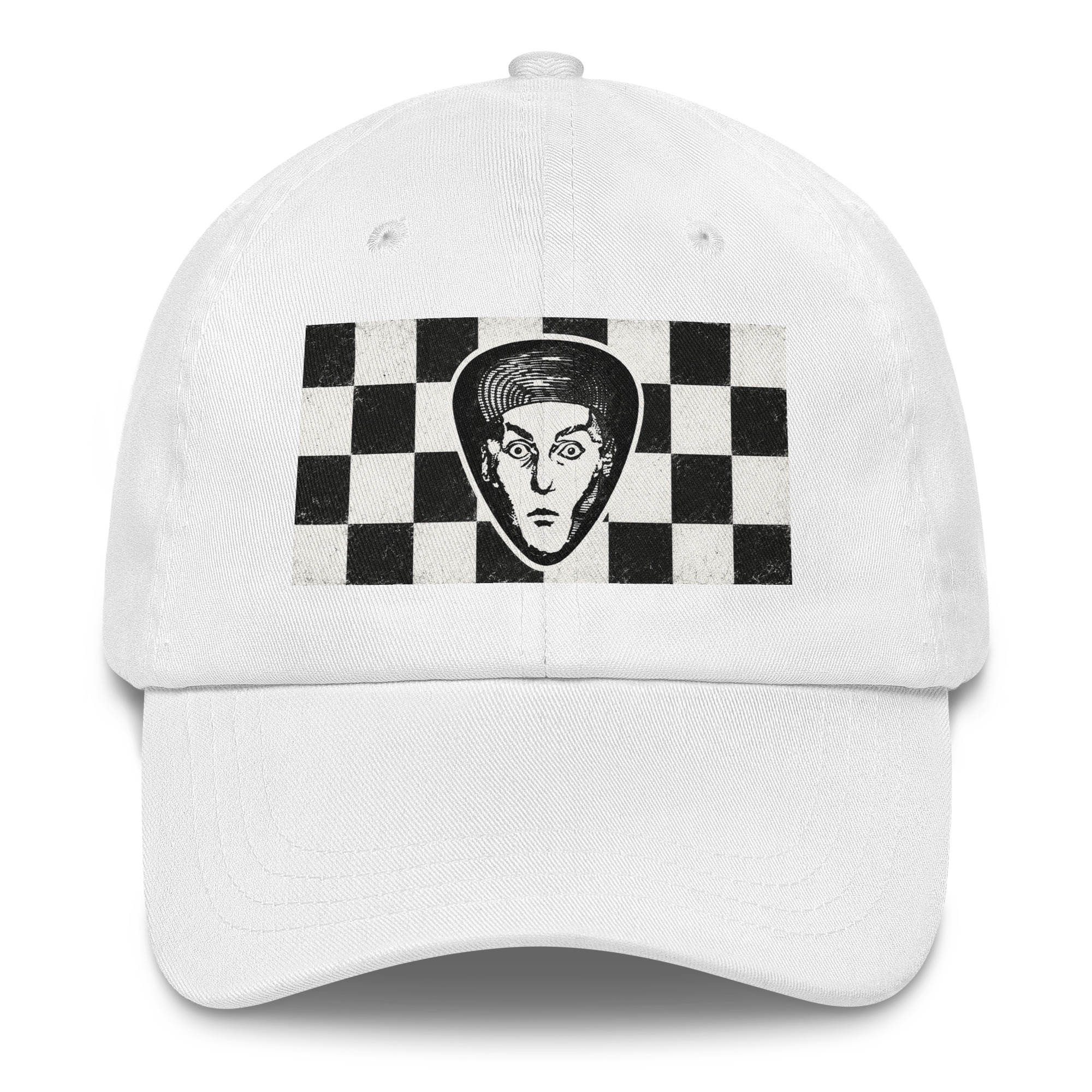 Rick Nielsen Checkerboard Face Dad Hat - Image 6