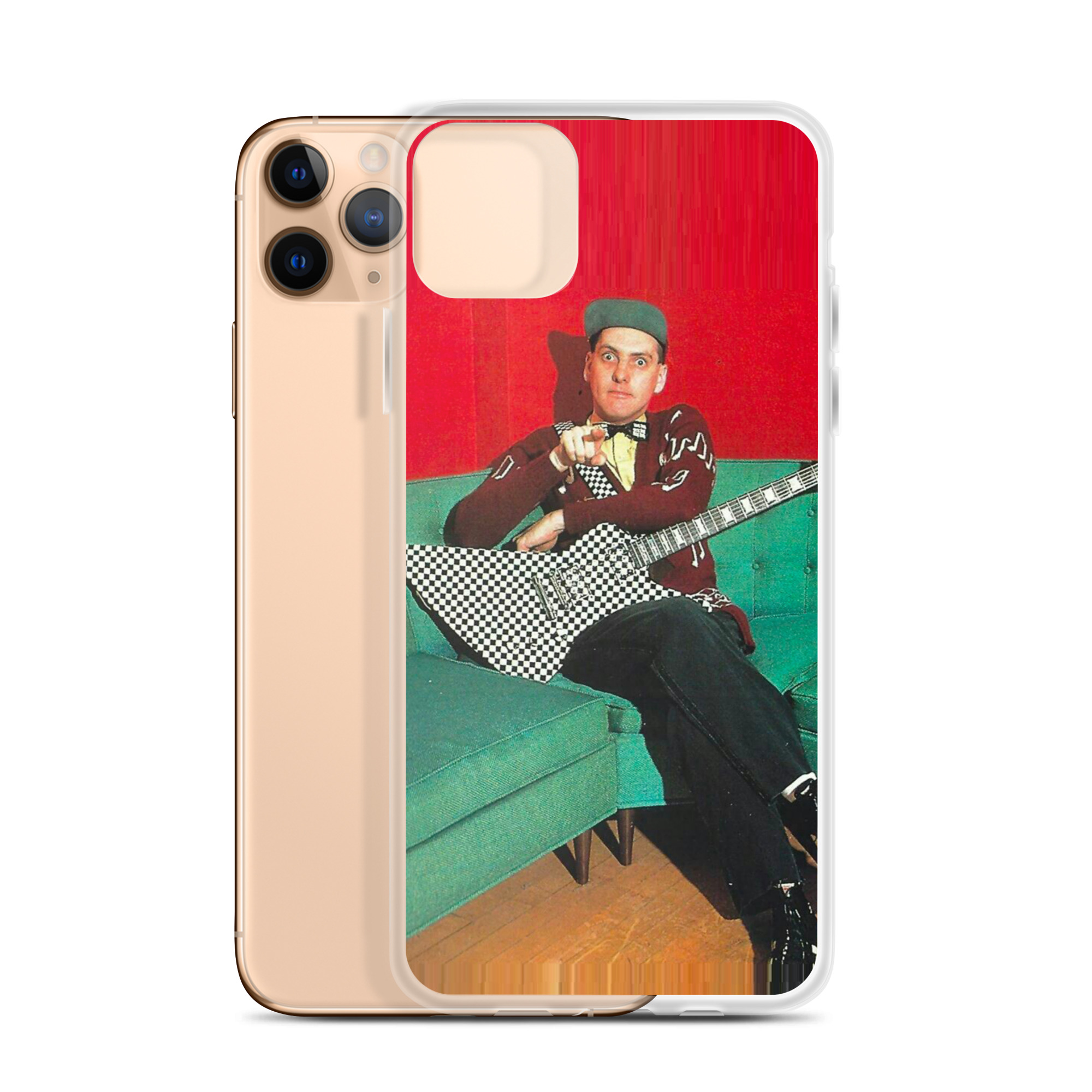 Rick Nielsen Checkerboard Explorer iPhone Case