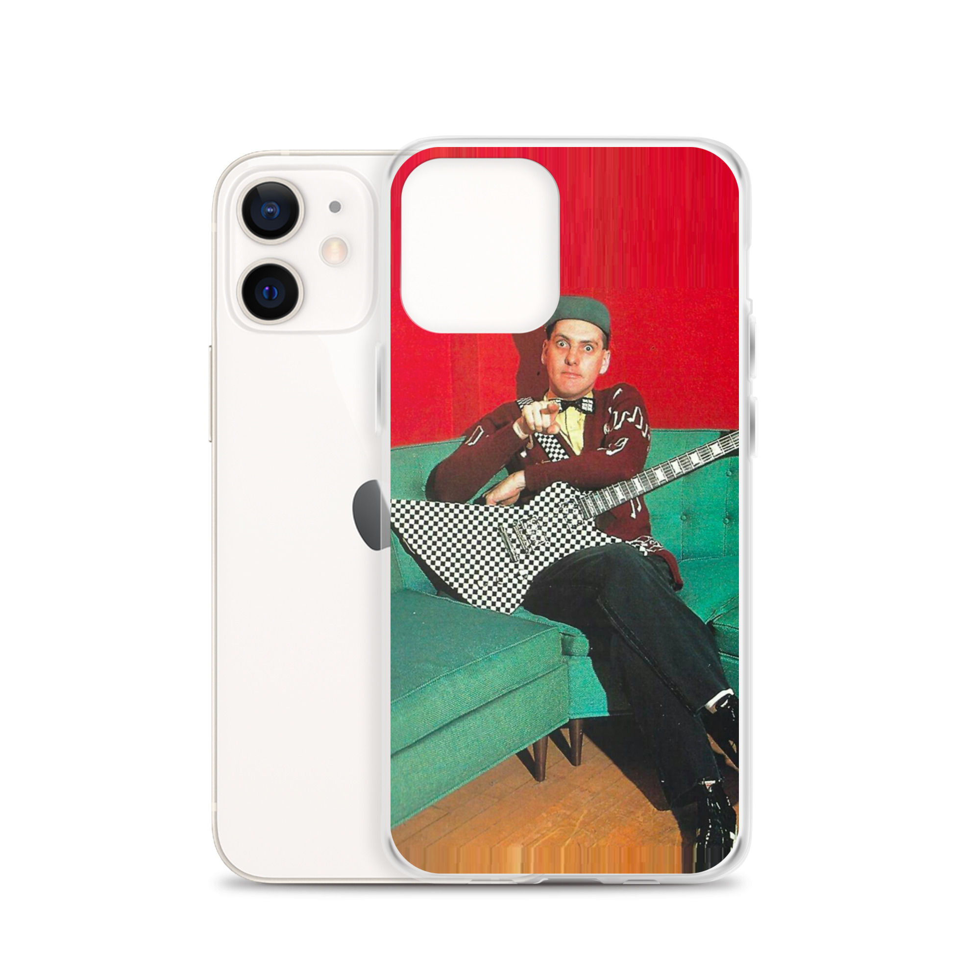 Rick Nielsen Checkerboard Explorer iPhone Case - Image 7