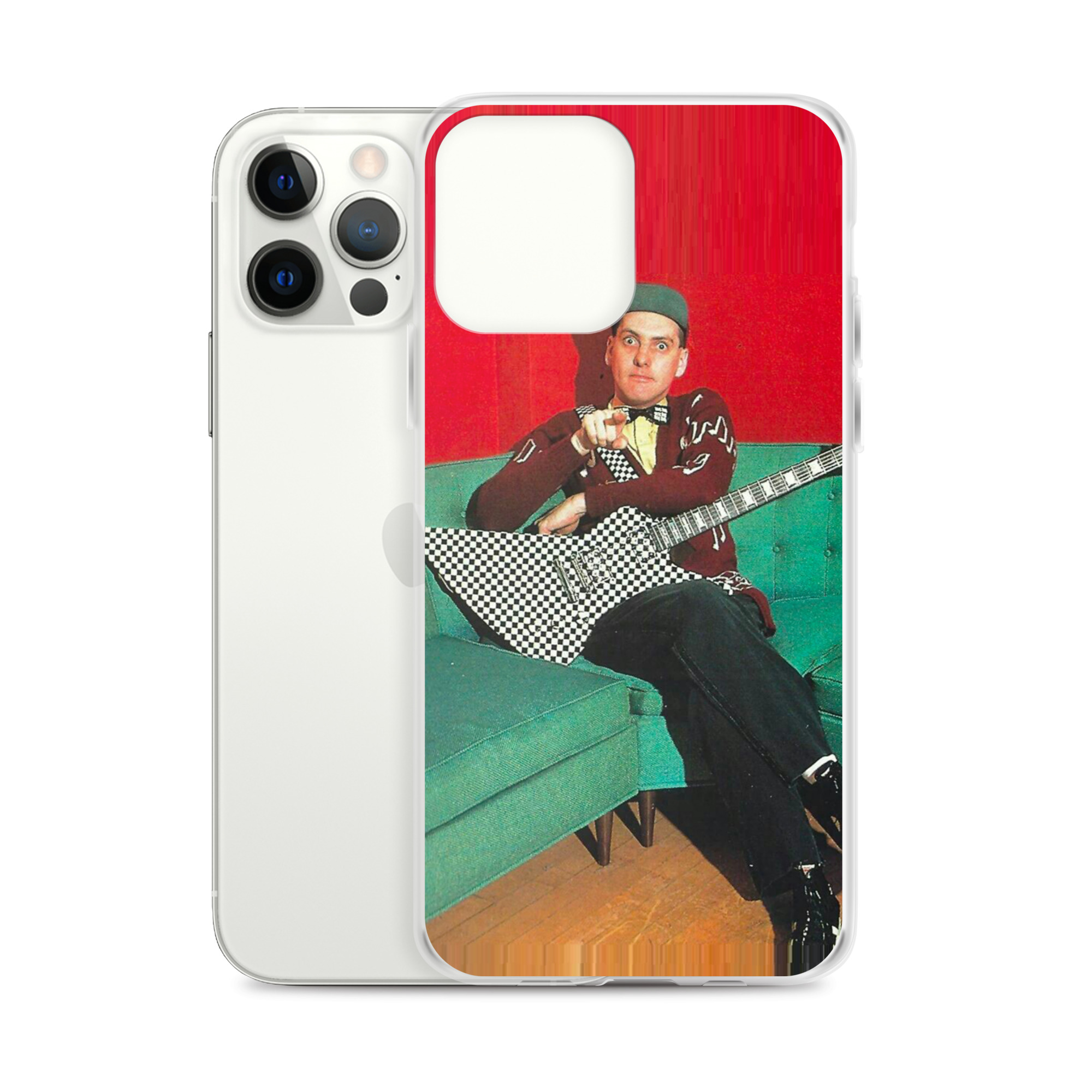 Rick Nielsen Checkerboard Explorer iPhone Case - Image 5