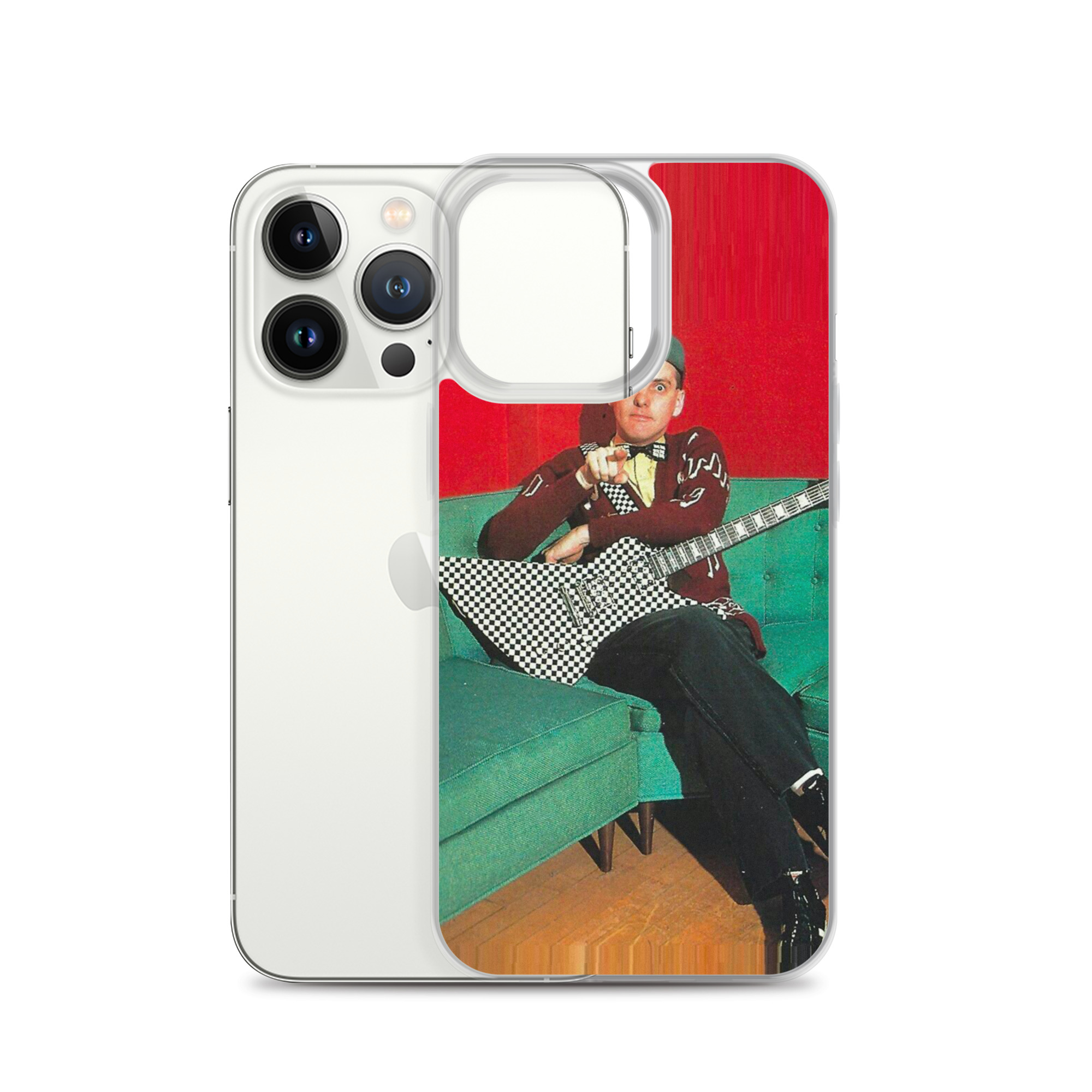 Rick Nielsen Checkerboard Explorer iPhone Case - Image 10