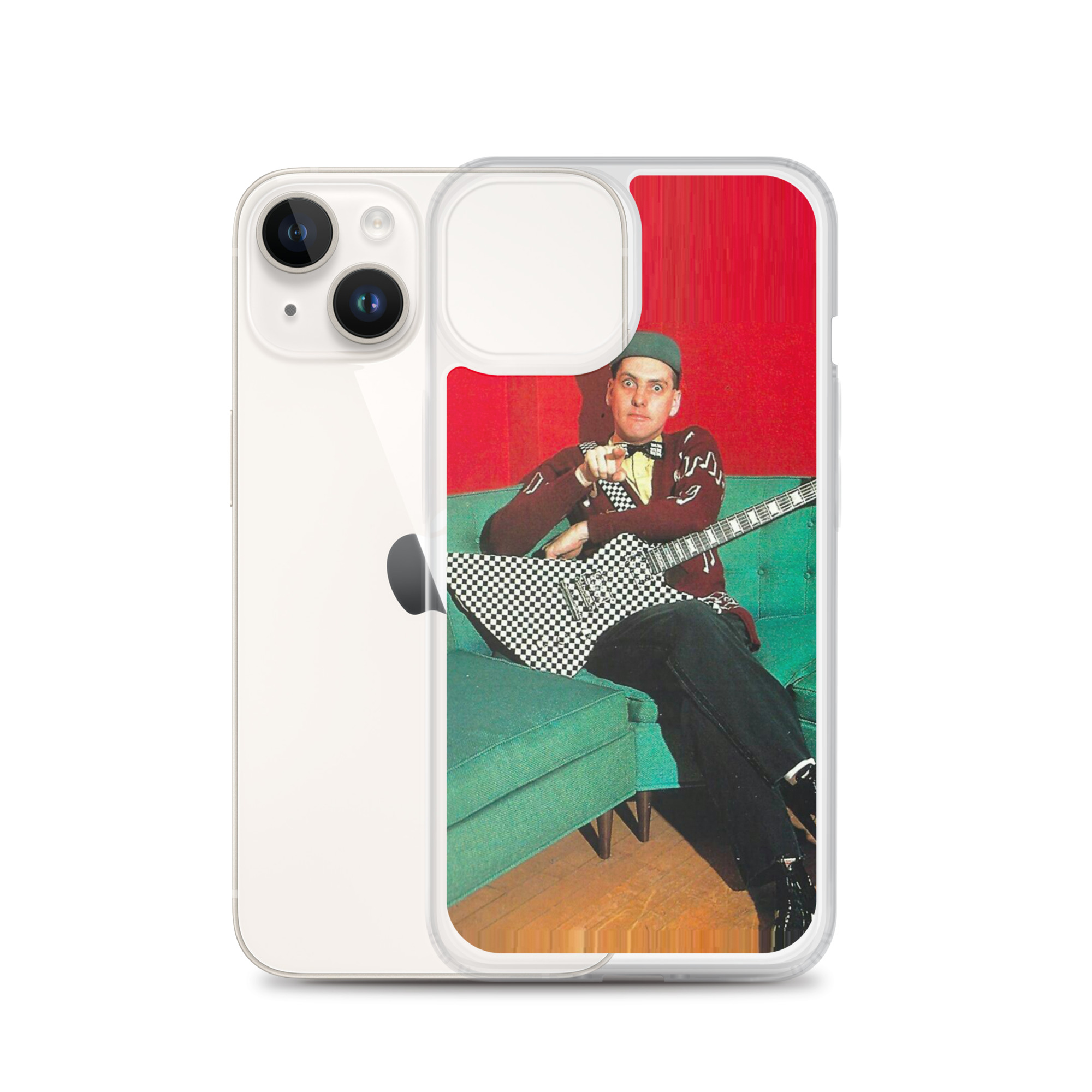 Rick Nielsen Checkerboard Explorer iPhone Case - Image 15