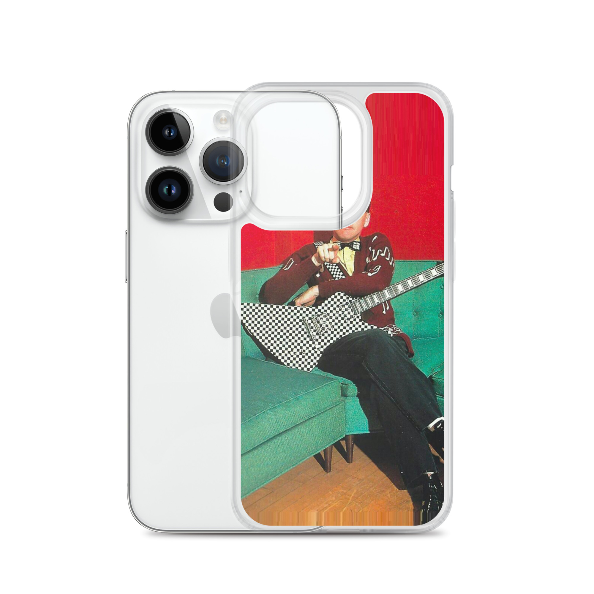 Rick Nielsen Checkerboard Explorer iPhone Case - Image 14