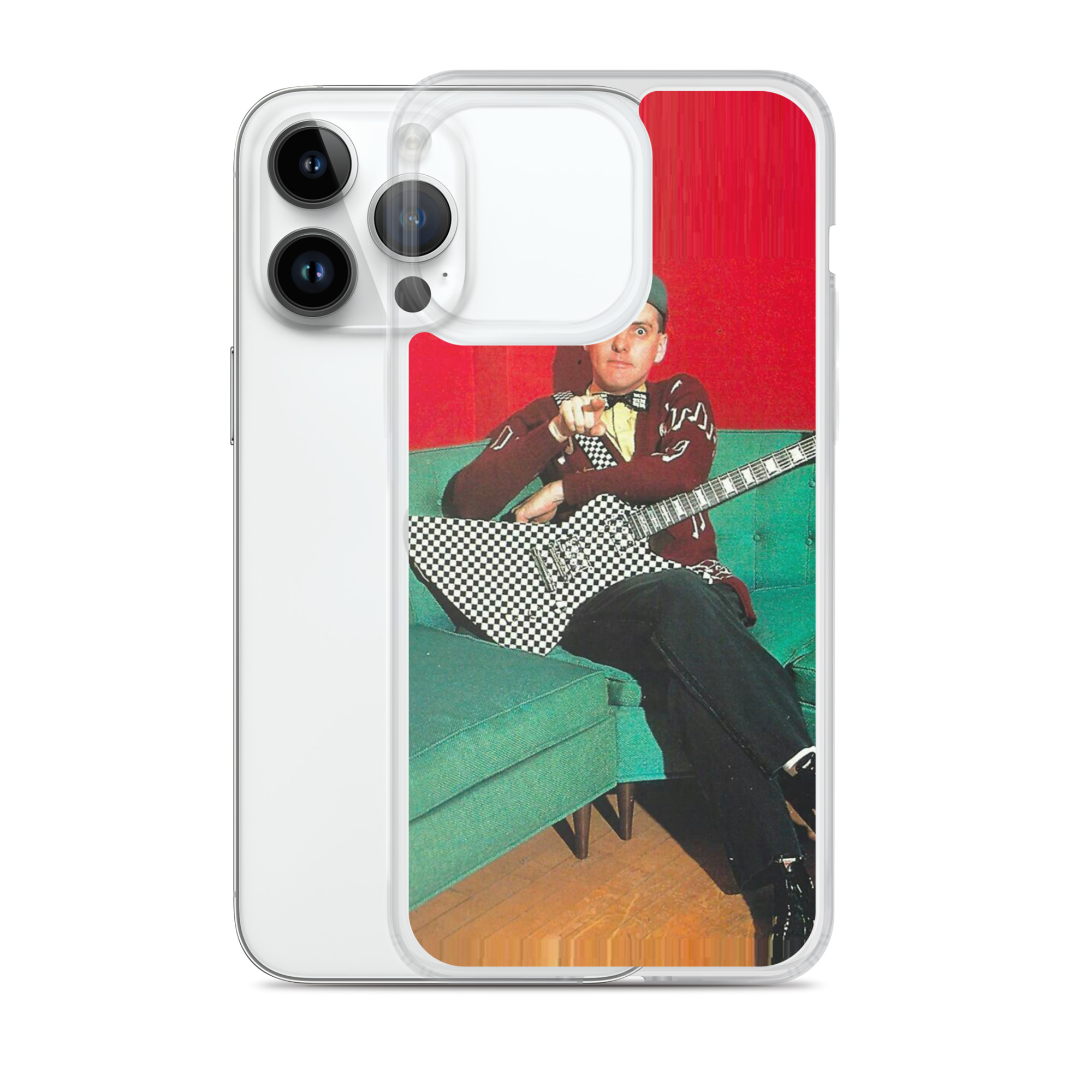 Rick Nielsen Checkerboard Explorer iPhone Case - Image 13