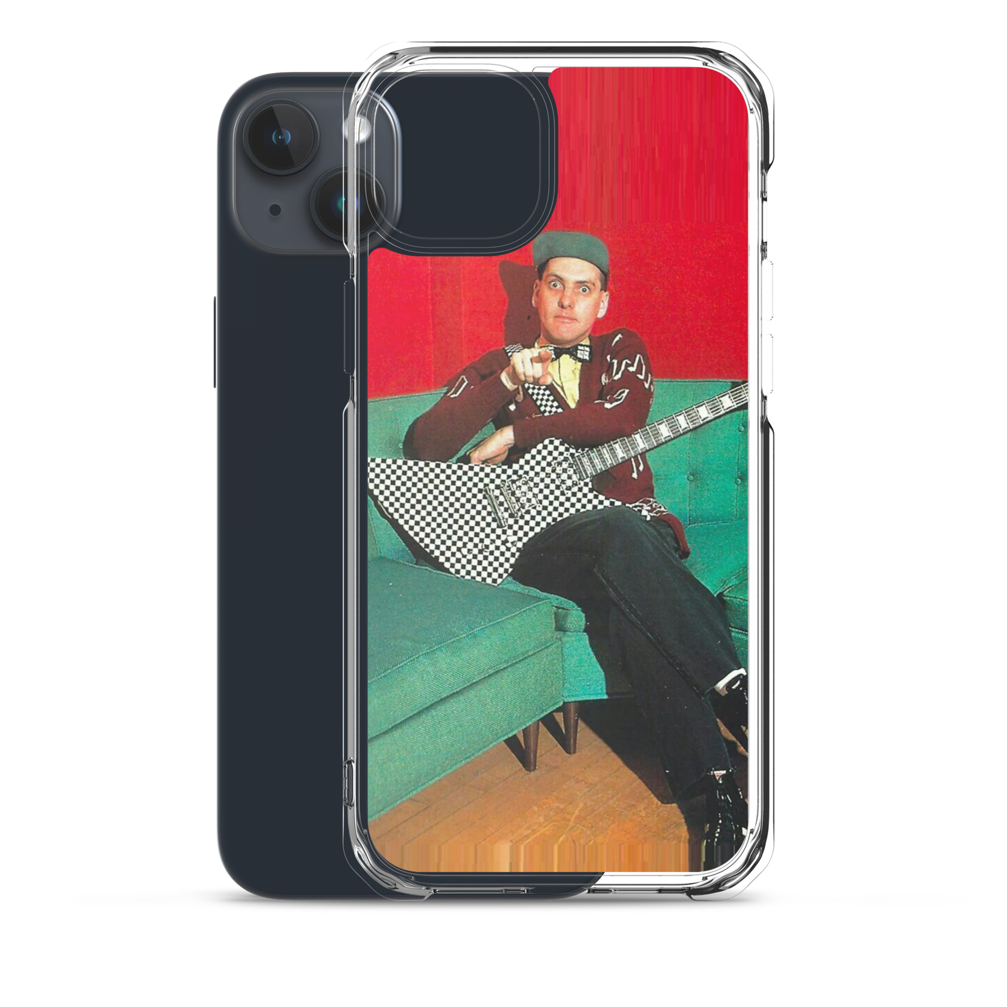 Rick Nielsen Checkerboard Explorer iPhone Case - Image 16