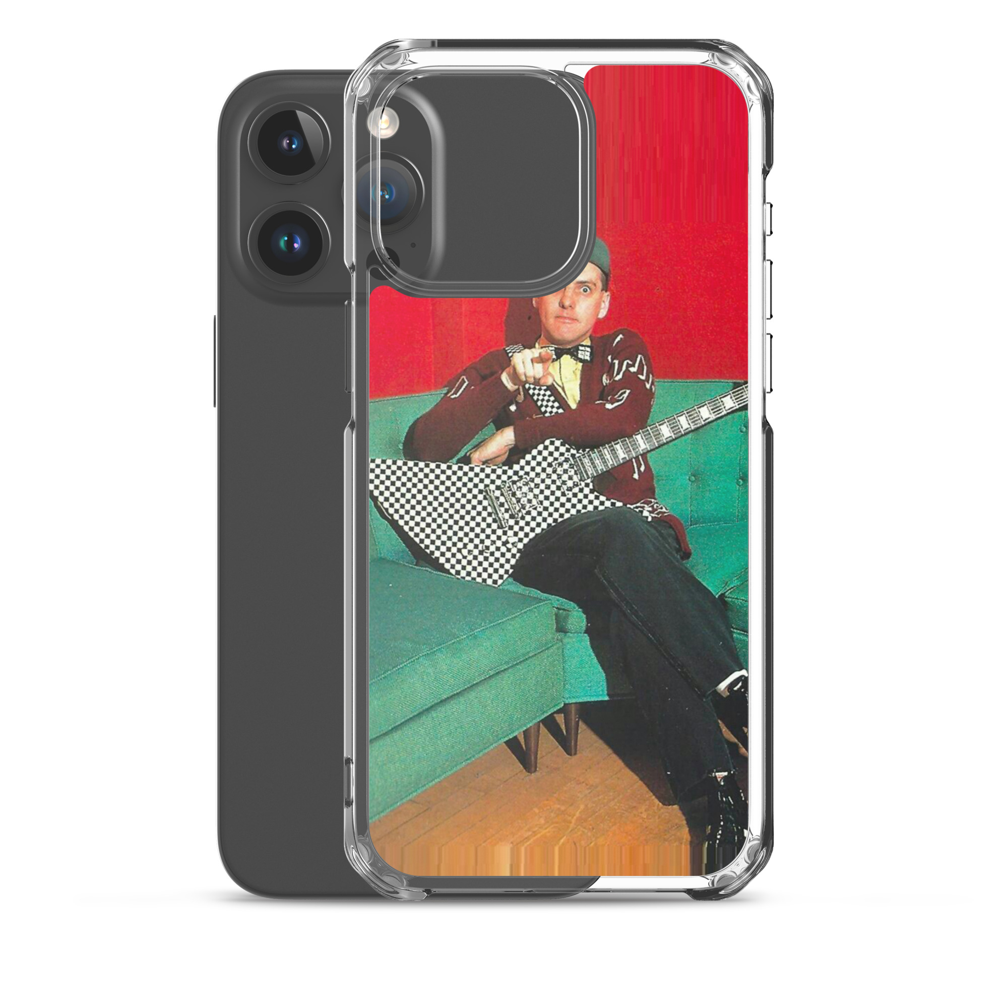 Rick Nielsen Checkerboard Explorer iPhone Case - Image 17