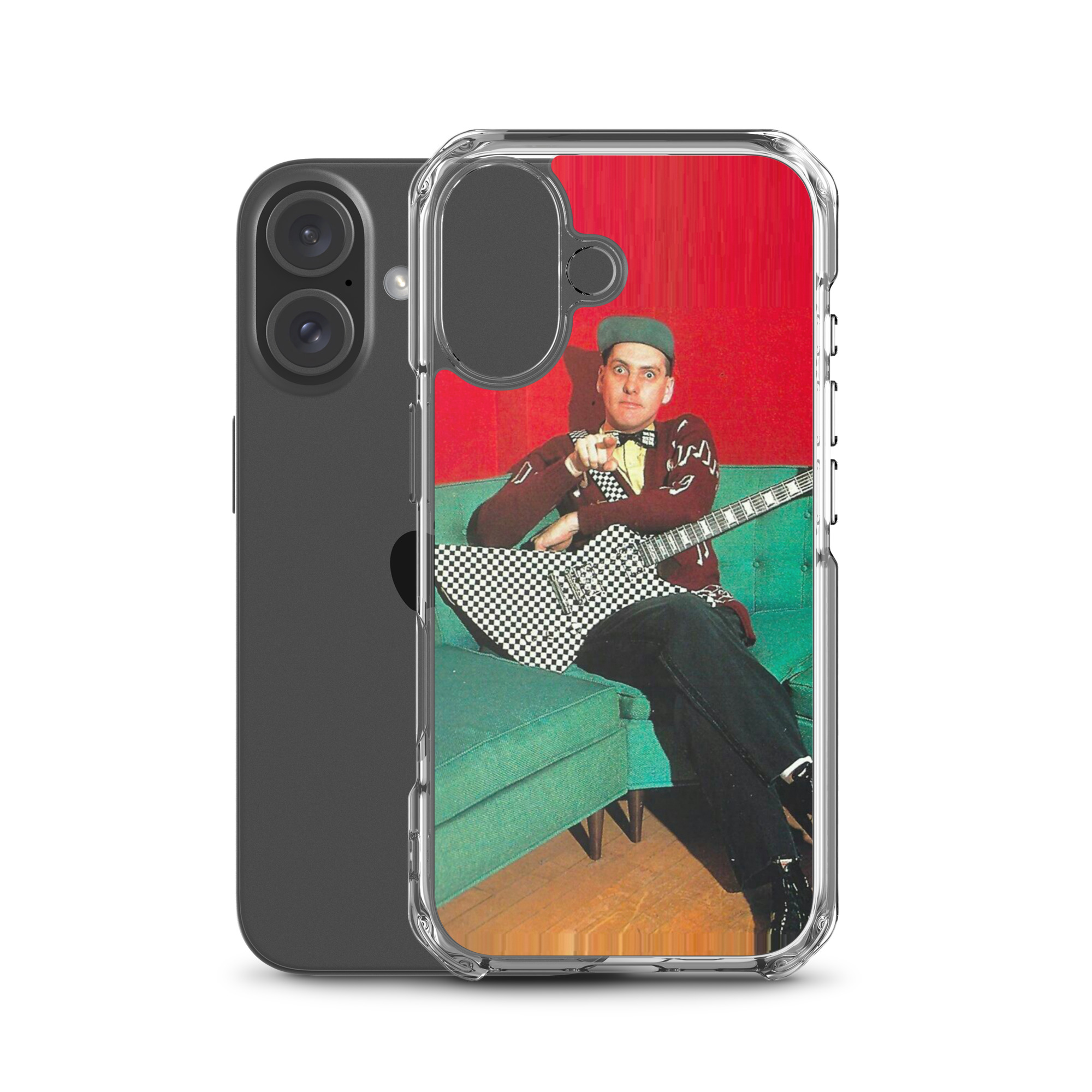 Rick Nielsen Checkerboard Explorer iPhone Case - Image 23