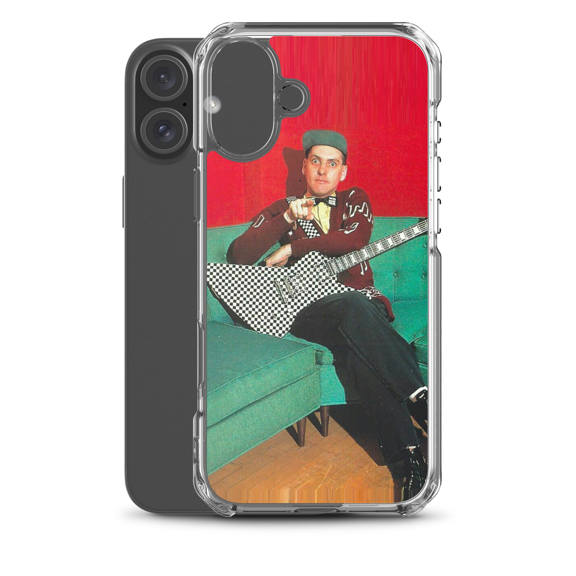 Rick Nielsen Checkerboard Explorer iPhone Case - Image 20