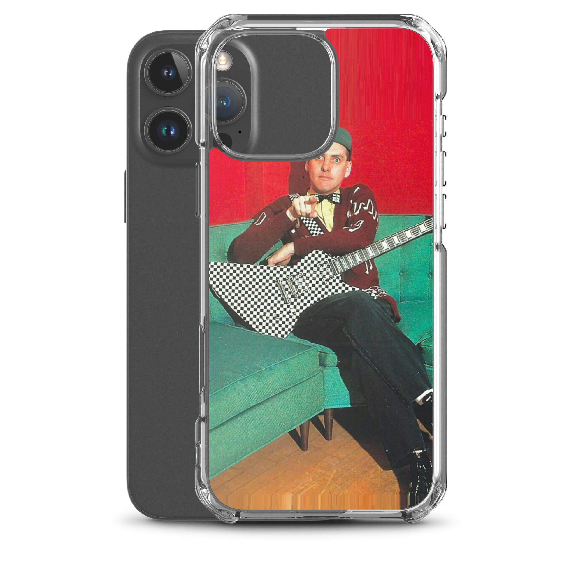 Rick Nielsen Checkerboard Explorer iPhone Case - Image 21