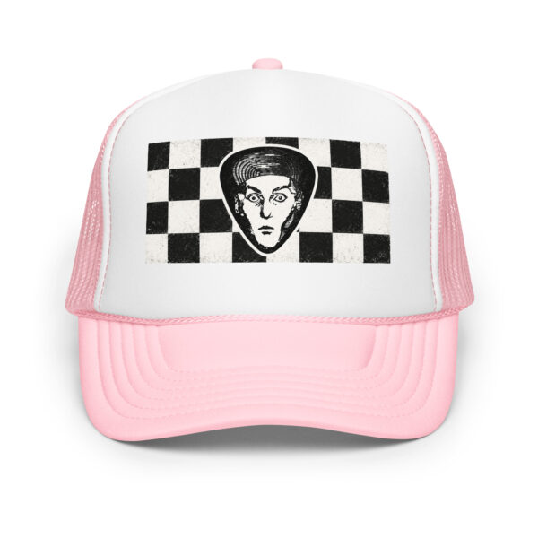 Rick Nielsen Checkerboard Face Foam Trucker Hat