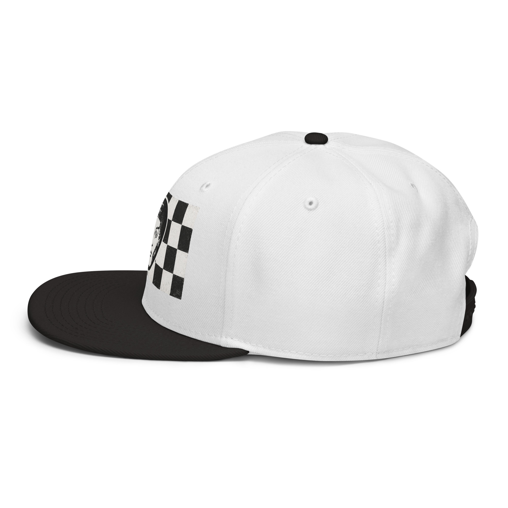 Rick Nielsen Checkerboard Face Snapback Hat - Image 10