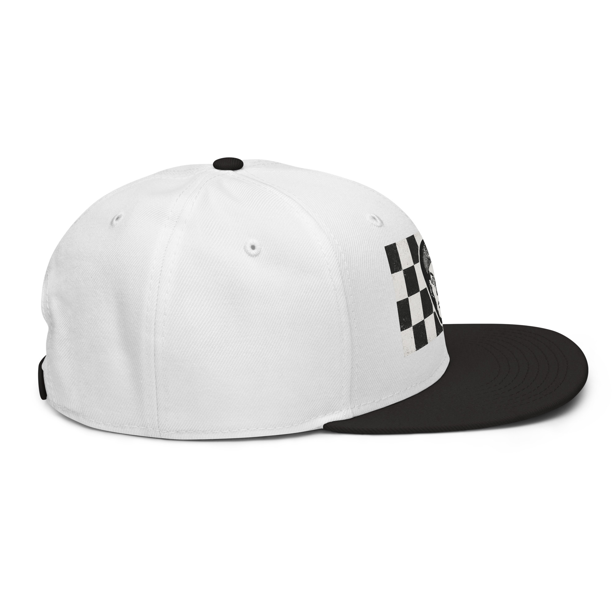 Rick Nielsen Checkerboard Face Snapback Hat - Image 12