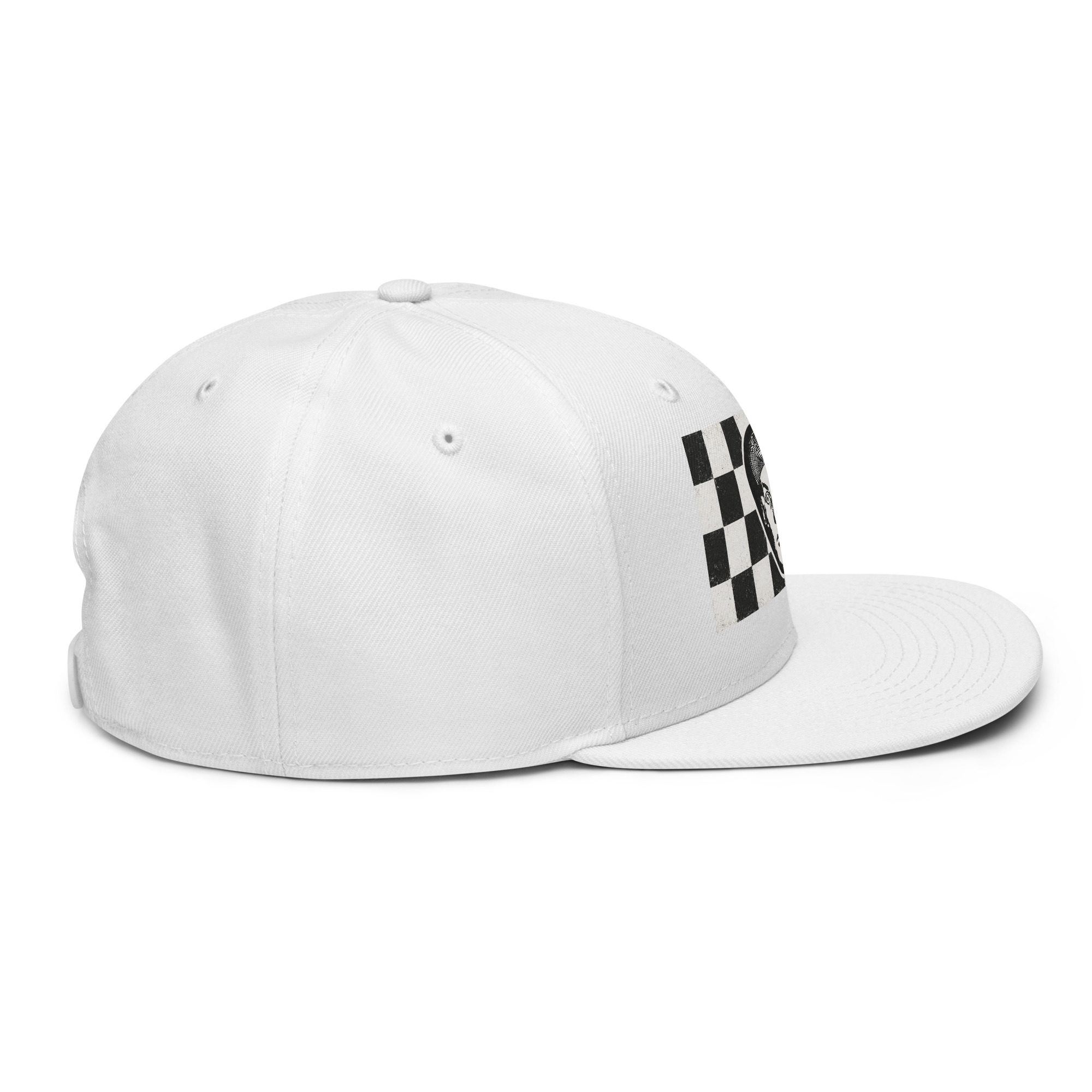 Rick Nielsen Checkerboard Face Snapback Hat - Image 18